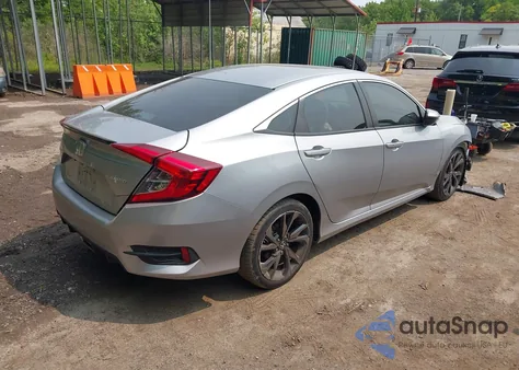 2021 Honda Civic Sport from USA, damaged, VIN 2HGFC2F81MH553897